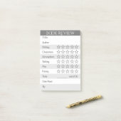 ブックレーティングトラッカー(Lg) ポストイット (デスク上)
