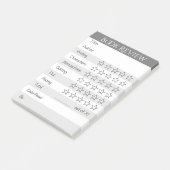 ブックレーティングトラッカー(Lg) ポストイット (アングル)