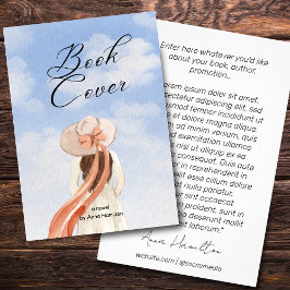 ブックローンチのプロモーション チラシ