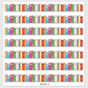 ブックロー縁ど7ピース シール