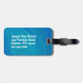 ブックワゴン ラゲッジタグ (裏面横)