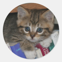 ブックワームのシール