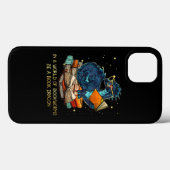 ブックワームの世界では、ブック・ドラゴンTシャツ Case-Mate iPhoneケース (裏面 (横))