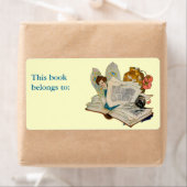 ブックワームの妖精 ラベル (インサイチュ)