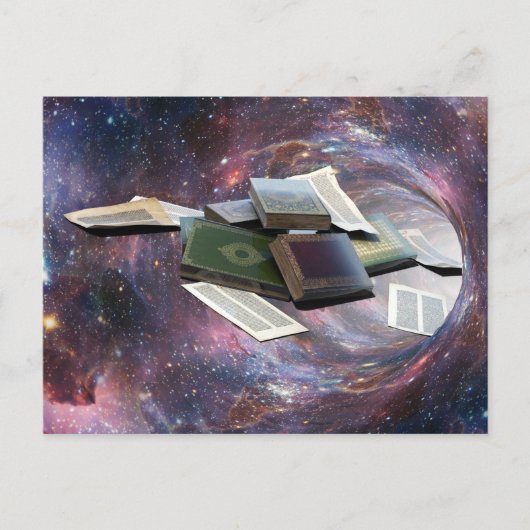 ブックワームホール ポストカード (正面)