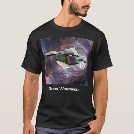 ブックワームホール Tシャツ (正面)