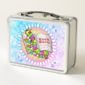 ブックワーム読の新学期 メタルランチボックス (裏面)