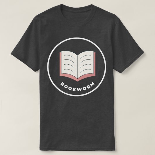 ブックワーム3 Tシャツ (デザイン正面)