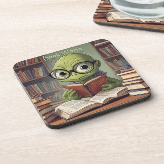 ブックワーム コースター (左側)