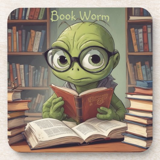 ブックワーム コースター (正面)