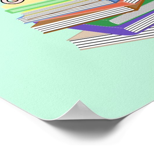 ブックワーム ポスター (角)