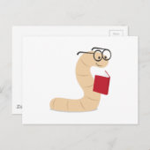 ブックワーム ポストカード (正面/裏面)