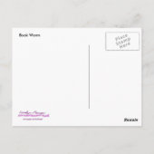 ブックワーム ポストカード (裏面)