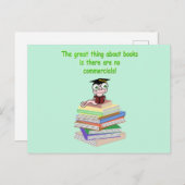 ブックワーム ポストカード (正面/裏面)