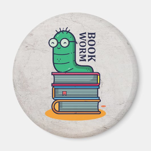 ブックワーム マグネット (正面)