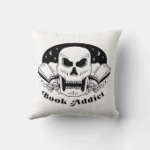 ブック中毒 クッション (裏面)