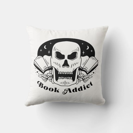 ブック中毒 クッション (裏面)