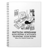 ブック保とアカウントノートブック ノートブック (正面)