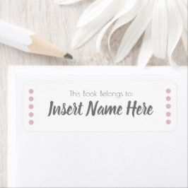 ブック名ラベル ラベル