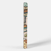 ブック好きのためのコーヒーiPhoneケース - 読書家のこだわり Case-Mate iPhoneケース (裏面 / 右)