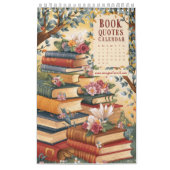 ブック引用文カレンダー |カレン感動的ダー カレンダー (カバー)