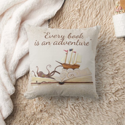 ブック引用文装飾装飾用クッション クッション (ブランケット)