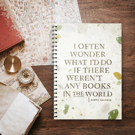 ブック引用文by James Baldwin ノートブック