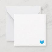 ブック恋人のノートカード ノートカード (裏面)