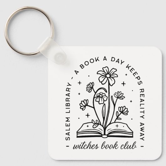 ブック恋人クラブ魔女の分隊の美学 キーホルダー (正面)