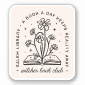 ブック恋人クラブ魔女分隊 シール (正面)