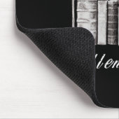 ブック愛好家ジェーンオースティン引用文 マウスパッド (コーナー)