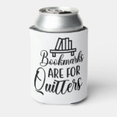 ブック愛好家 – ブック中毒者 – おもしろい Librarian 缶クーラー (缶裏面)