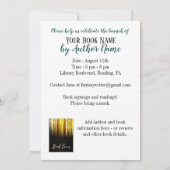 ブック発売パーティー 招待状 (裏面)