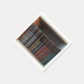 ブック発行の署名パーティー スタンダードカクテルナプキン (角)