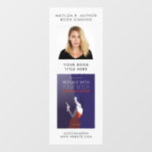 ブック署名 |作家カバーのアートワークのプロモーション ウィンドウサイン (シート)