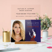 ブック署名 |作家ブックカバーのプロモーション アクリルサイン (ウェディング)