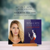 ブック署名 |作家ブックカバーのプロモーション アクリルサイン (ニュートラル)