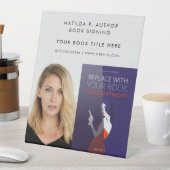 ブック署名 |作家ブックカバーのプロモーション 台座サイン (インサイチュ)