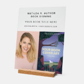 ブック署名 |作家ブックローンチのプロモーション アクリルサイン (傾斜)