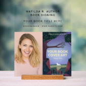 ブック署名 |作家ブックローンチのプロモーション アクリルサイン (ニュートラル)