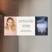 ブック署名 |作家ブックローンチのプロモーション ウィンドウサイン