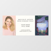 ブック署名 |作家ブックローンチのプロモーション ウィンドウサイン (シート)