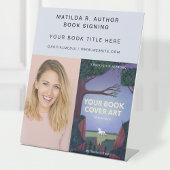 ブック署名 |作家ブックローンチのプロモーション 台座サイン