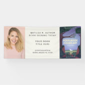 ブック署名 |作家ブックローンチのプロモーション 横断幕 (横)