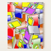 ブック読のパターン壁紙プランナー プランナー手帳 (裏面)