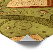 ブック（カラー3） ポスター (角)