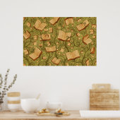 ブック（カラー3） ポスター (キッチン)