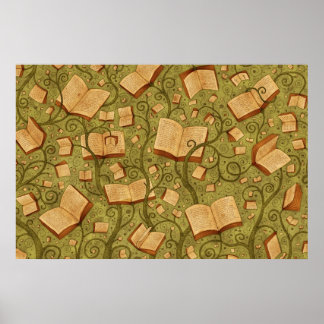 ブック（カラー3） ポスター