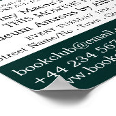 ブック・クラブの後ろの女広告性 ポスター (角)