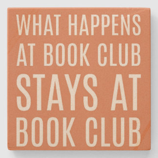 ブック・クラブ・ストーン・コースターで起こること ストーンコースター